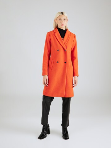 modström Between-Seasons Coat 'Odelia' in Orange: front