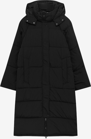 Pull&Bear Winter Coat in Black, Item view