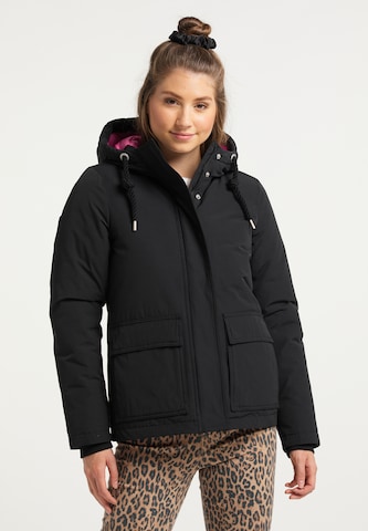 MYMO Winter jacket in Black: front