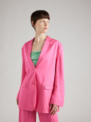 Monki Blazer in Pink: front