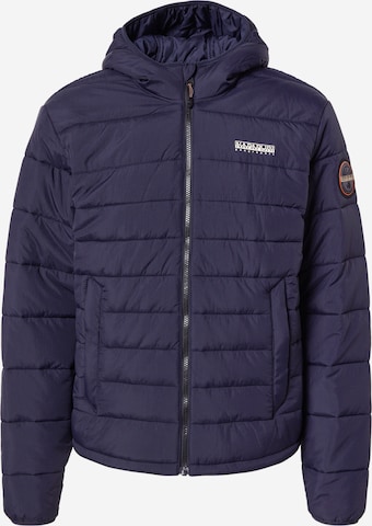 NAPAPIJRI Between-season jacket 'A-GESAR H' in Blue: front