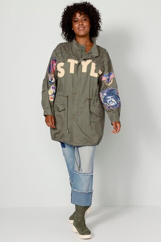 Angel of Style Between-Season Jacket in Green