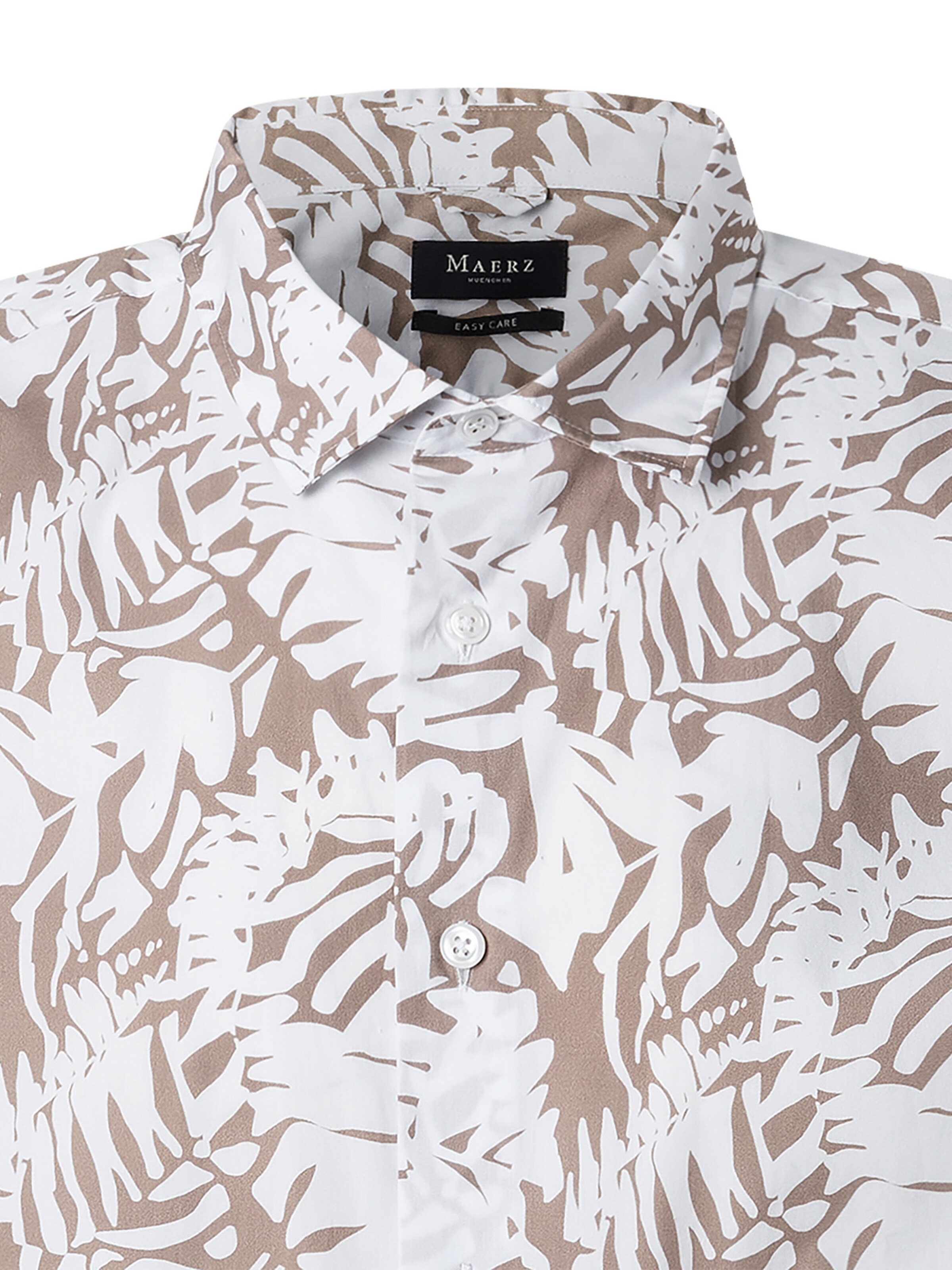 Coupe regular Chemise MAERZ Muenchen en beige