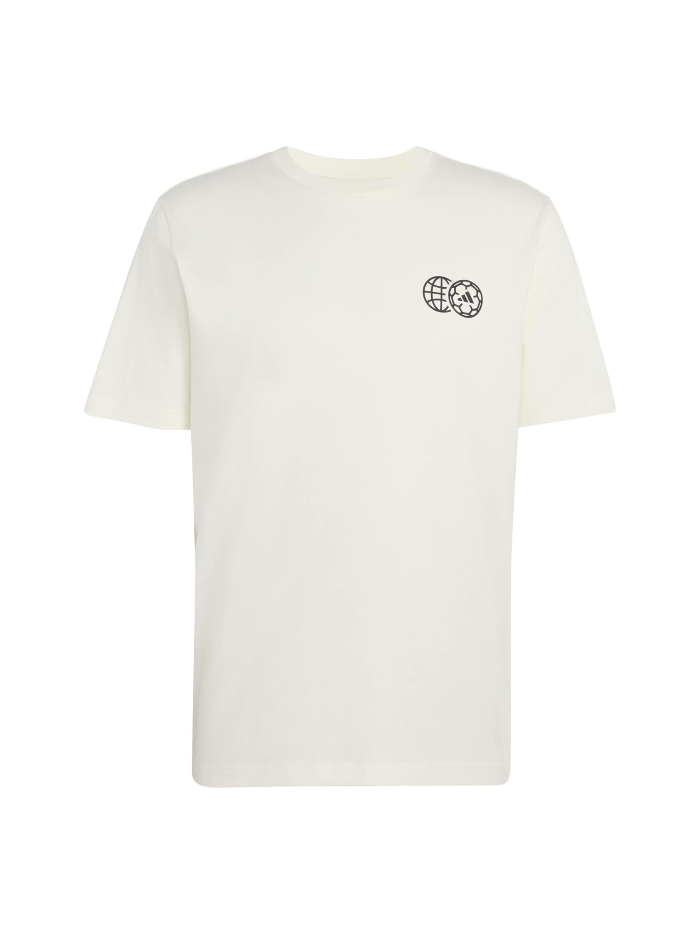 ADIDAS SPORTSWEAR - Camiseta funcional 'HOUSE OF TIRO NATIONS' en blanco: frente