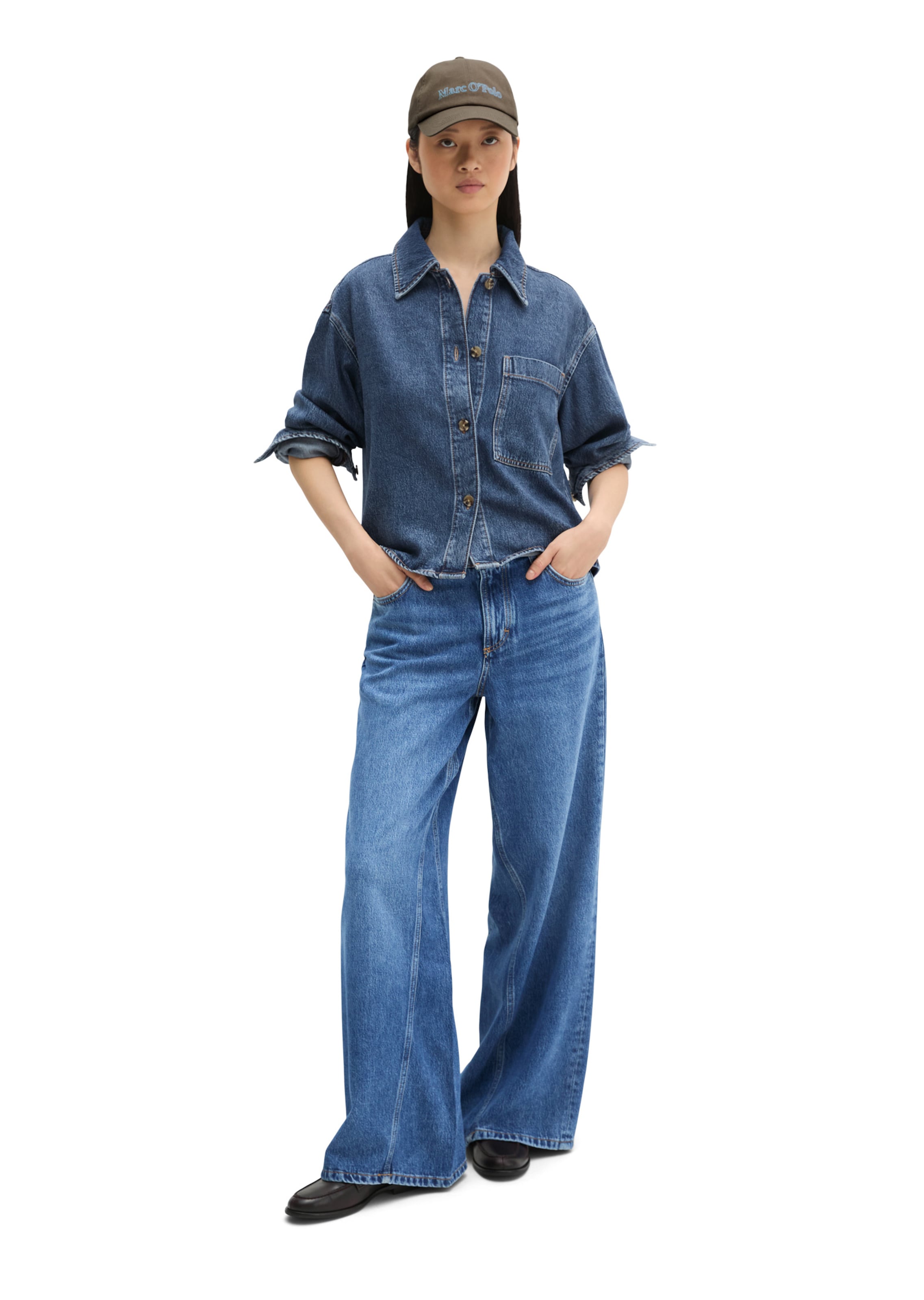 Marc O'Polo Blouse in Blauw