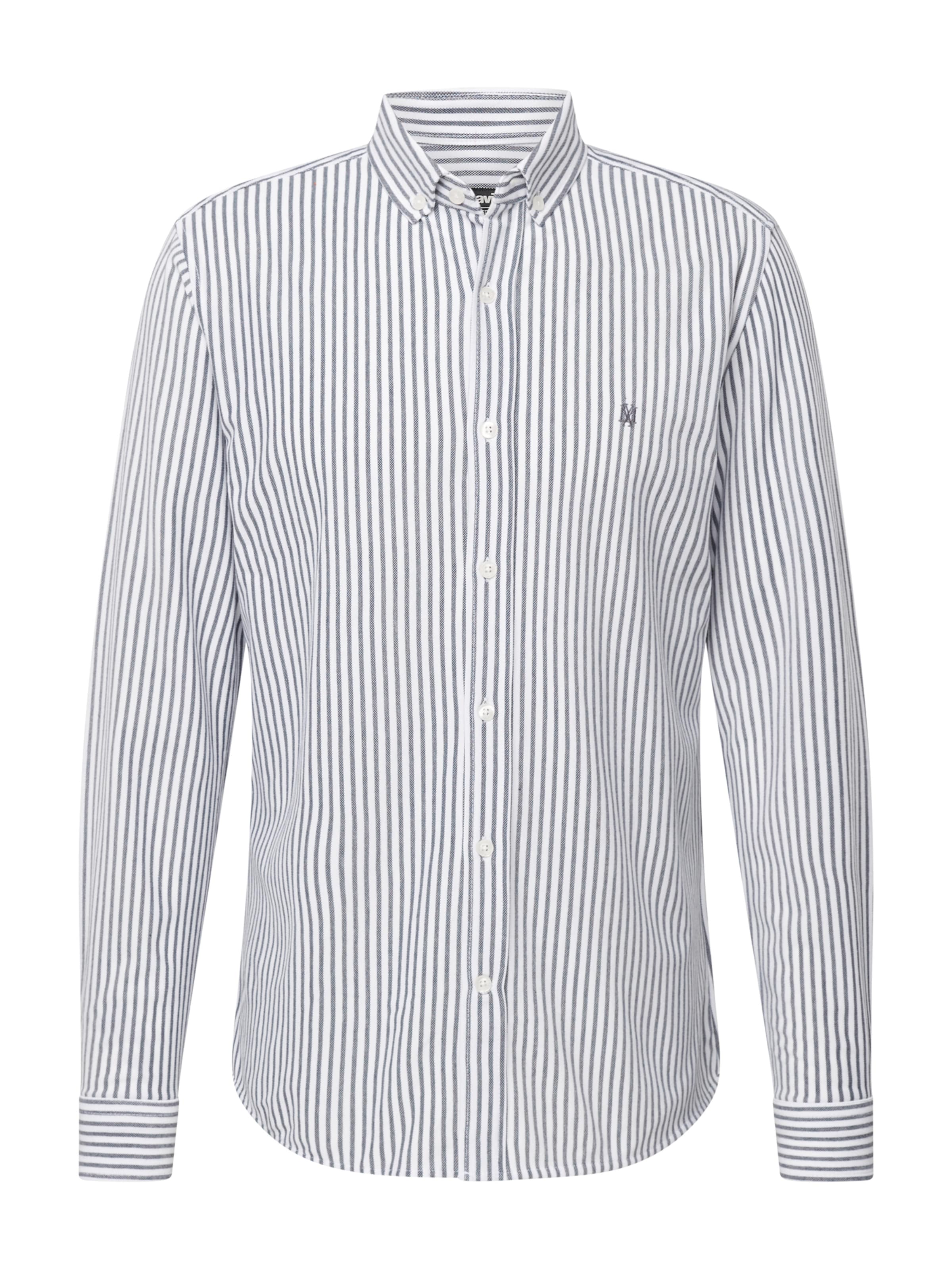 Mavi Regular fit Button Up Shirt in White: front