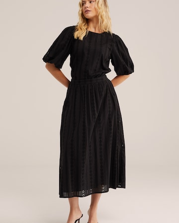 WE Fashion Юбка в Черный