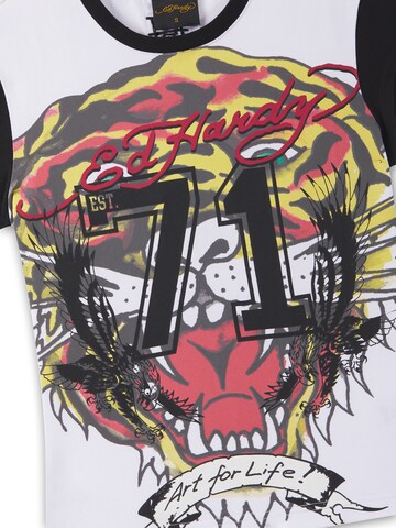 Ed Hardy Μπλουζάκι 'Roaring Tiger' σε μαύρο