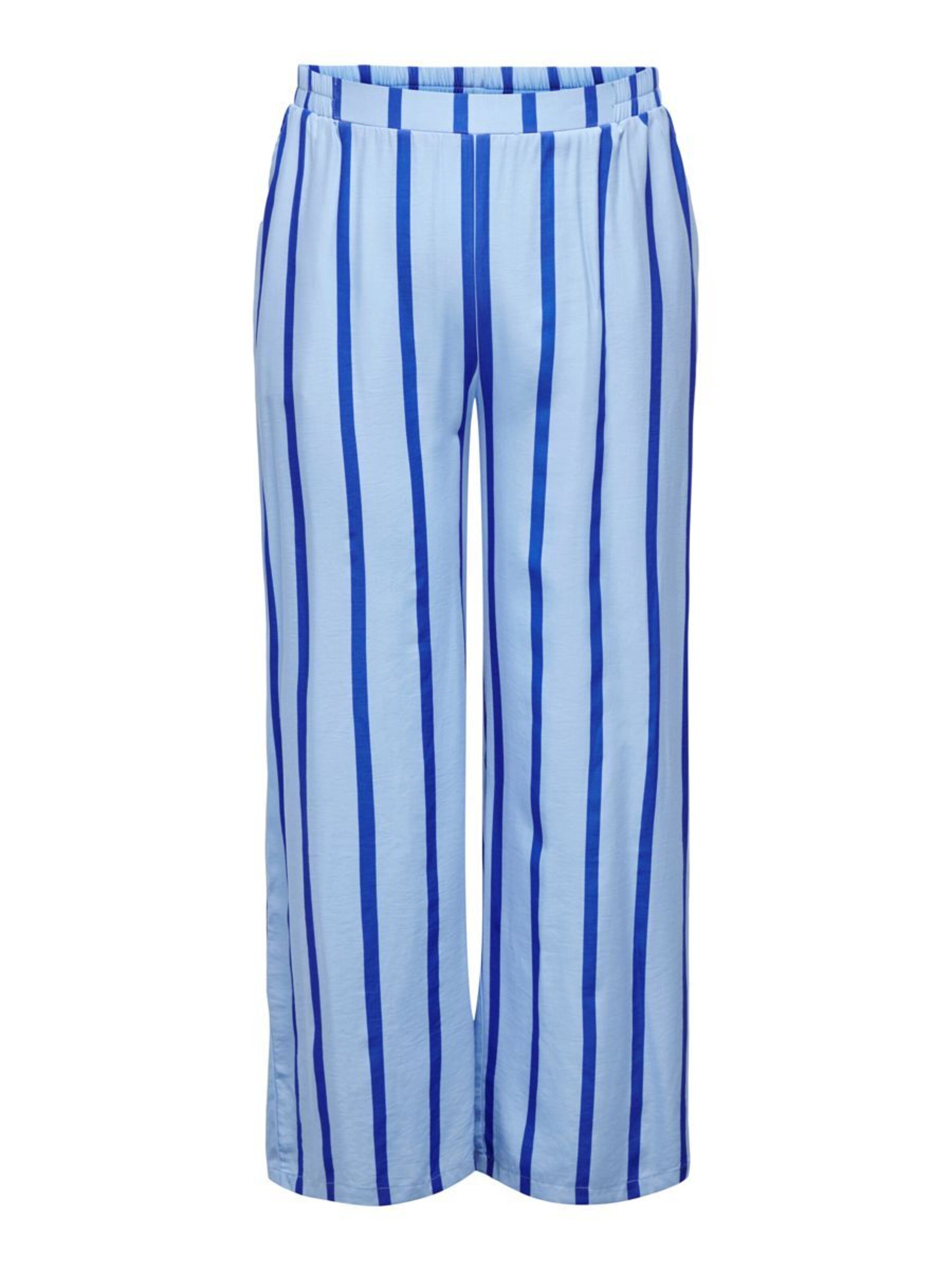 ONLY Carmakoma Regular Broek in Blauw: voorkant