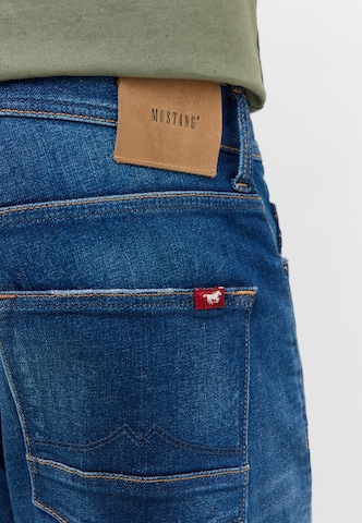 MUSTANG Slimfit Jeans ' Style Vegas ' in Blau