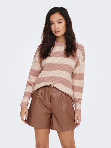 ONLY Sweater 'Pernille' in Pink: front