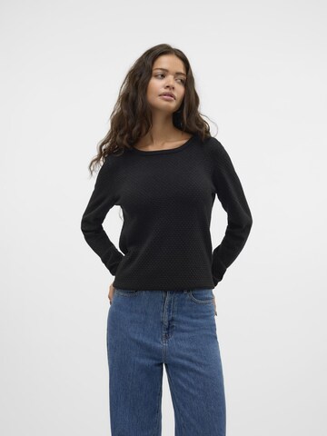 Pull-over 'Care' VERO MODA en noir : devant