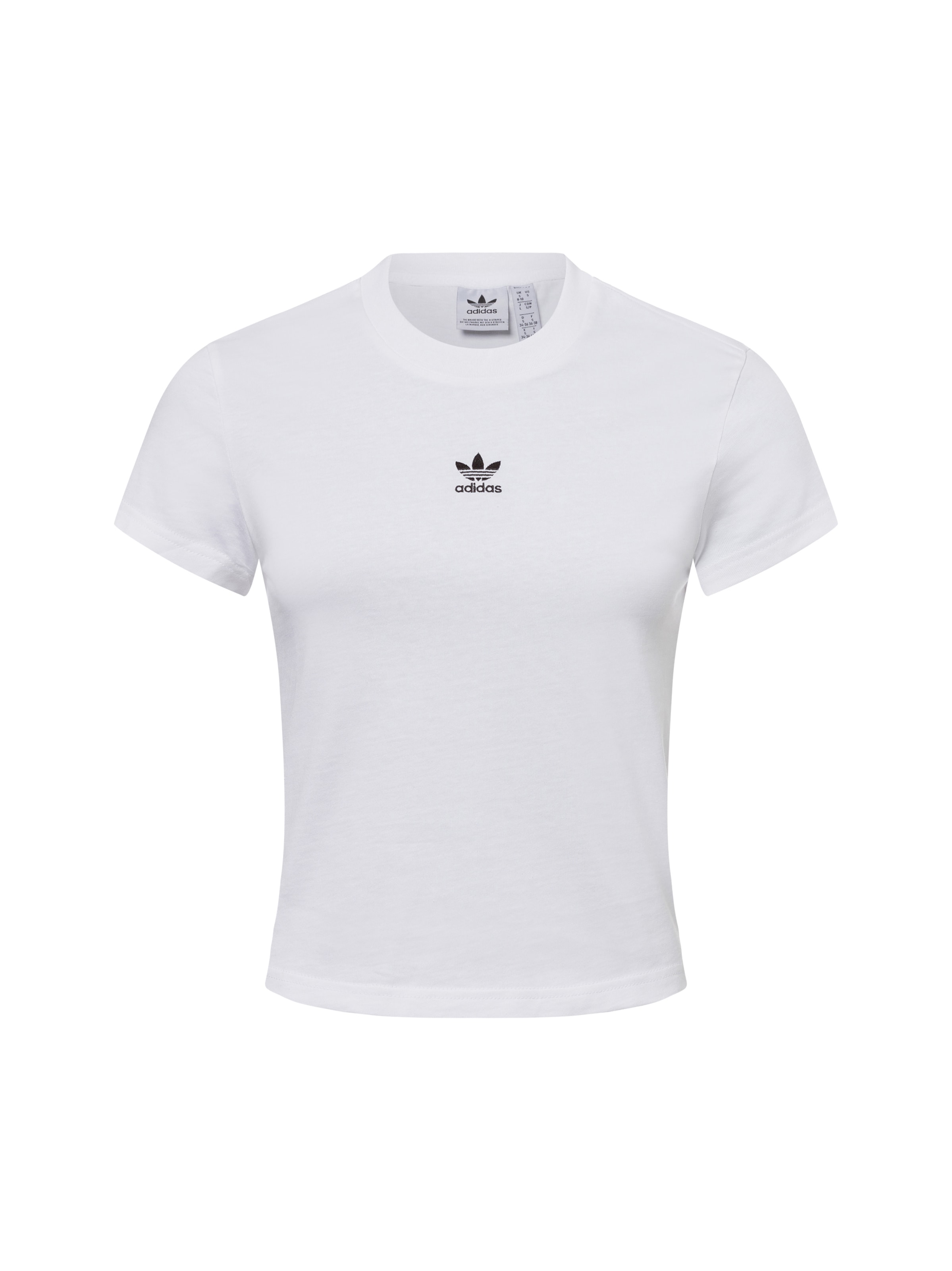 ADIDAS ORIGINALS Shirts 'Essentials' i hvid: forside