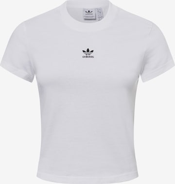 ADIDAS ORIGINALS Shirt 'Essentials' in White: front