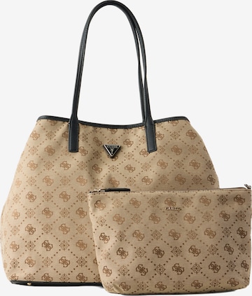 Shopper 'VICTTORIA' di GUESS in marrone: frontale