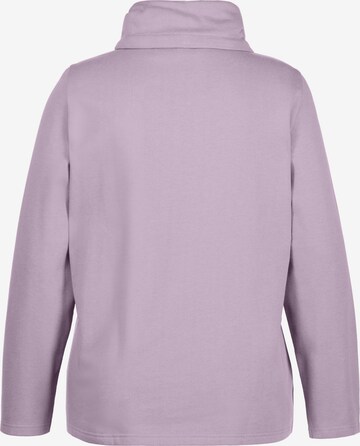 Ulla Popken Sweatjacke in Lila