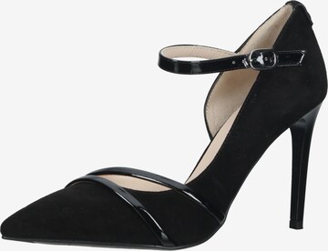 Nero Giardini Slingback Pumps in Black: front