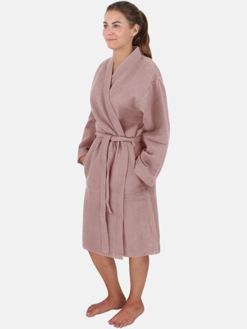 normani Long Bathrobe 'Kelin' in Pink