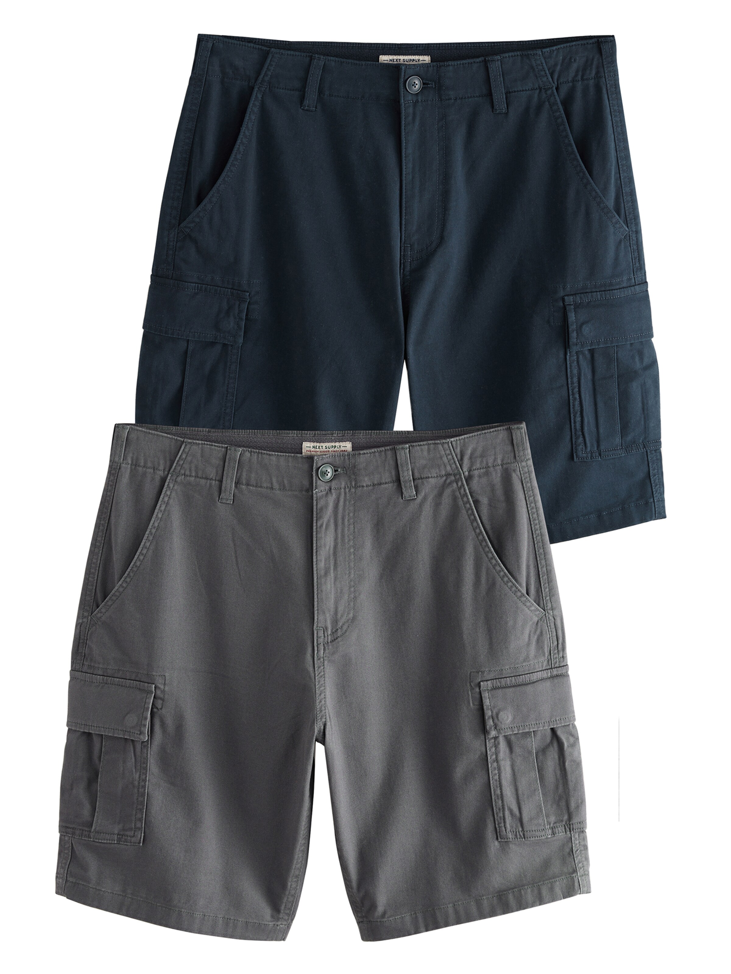 Regular Pantaloni cu buzunare de la Next pe albastru: față