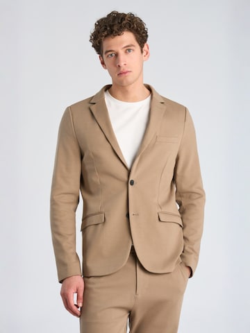Lindbergh - Ajuste estrecho Chaqueta tipo saco para negocios en beige