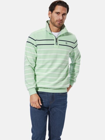 BABISTA Sweatshirt 'Modastella' in Groen: voorkant