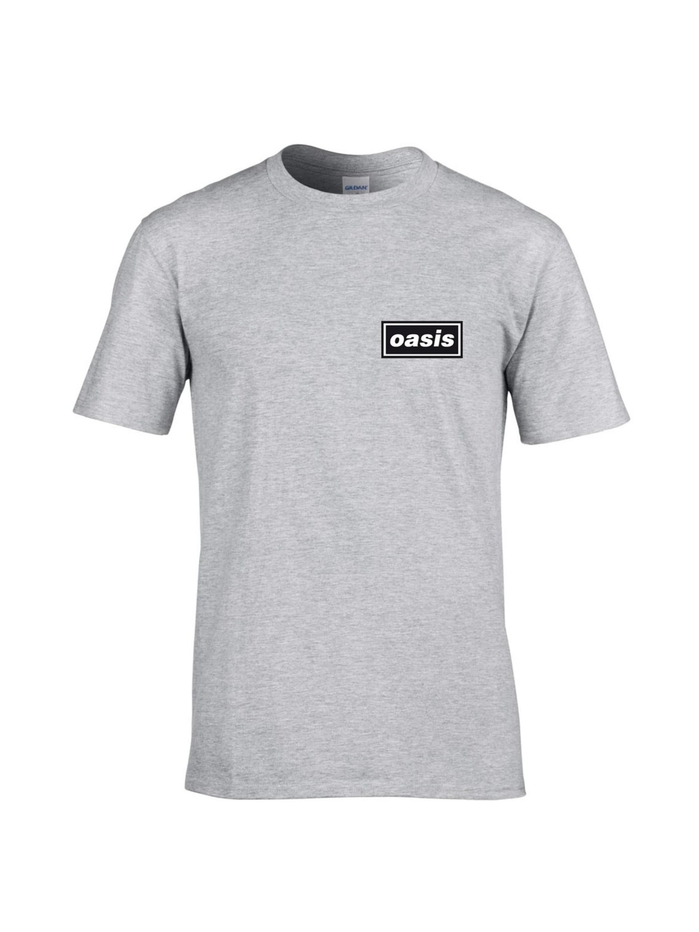 Oasis Shirt 'Definitely MaybePromo'‌‌‌ in Grau: Vorderseite