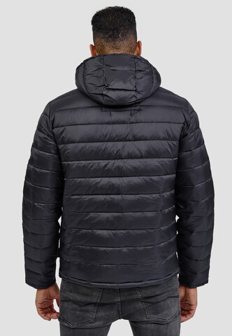 INDICODE JEANS Winterjas 'Hampshire' in Zwart