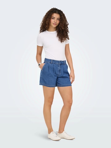 ONLY Loosefit Τζιν πλισέ 'ONLLUKA' σε μπλε