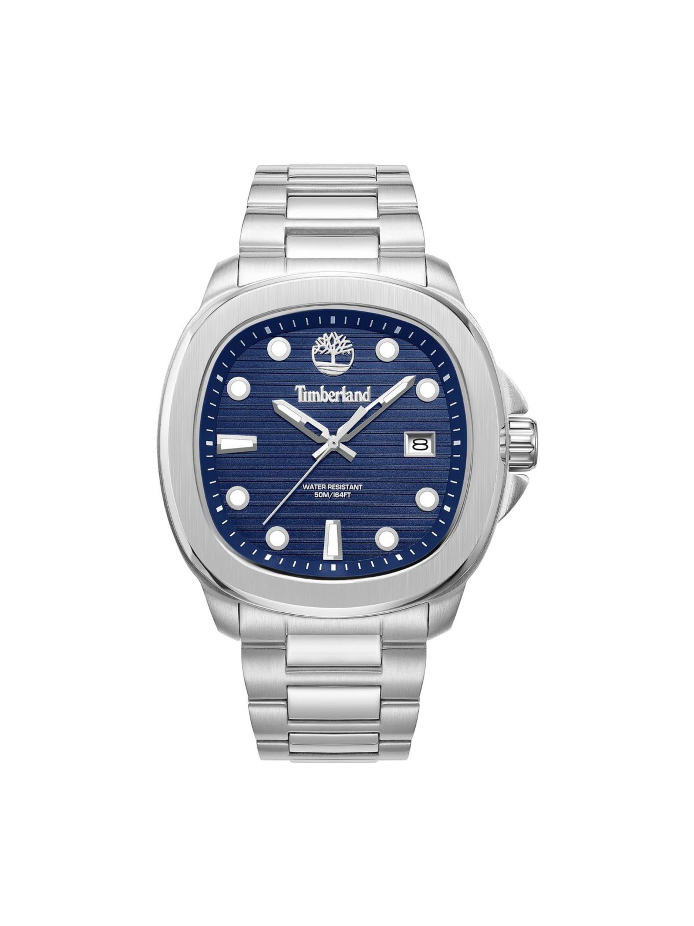 Montre à affichage analogique 'Greenough' TIMBERLAND en argent : devant