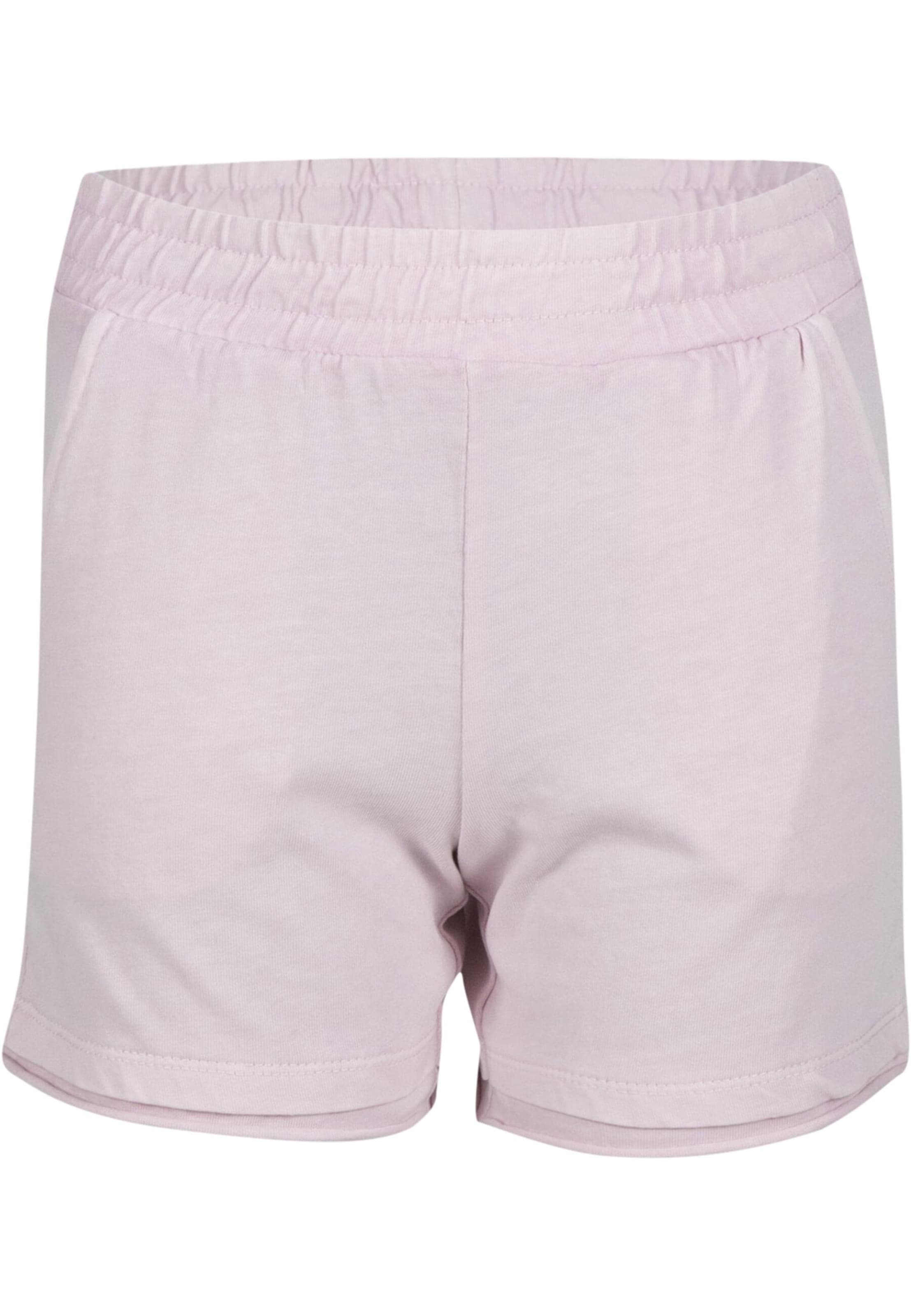 Urban Classics Normální Kalhoty – pink: přední strana