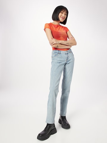 Monki Regular Jeans in Blauw