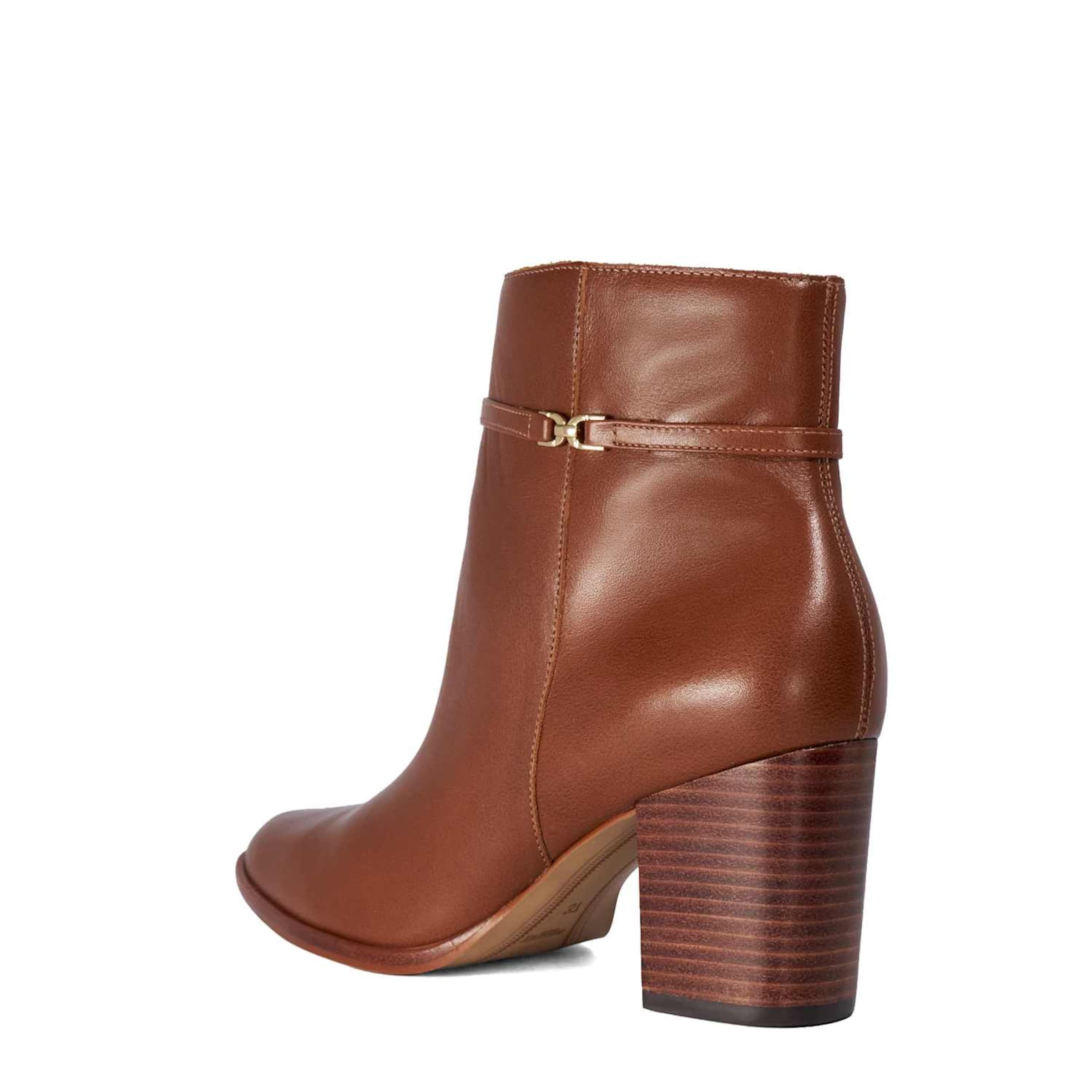Dune LONDON Stiefelette 'Pagety' in Braun