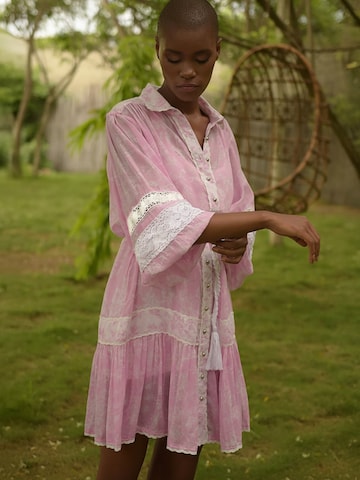 Robe 'Robe Courte Laura' Miss June en rose