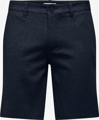 Only & Sons Chino 'Mark' in de kleur Nachtblauw, Productweergave