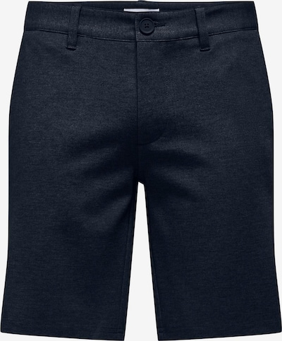 Only & Sons Pantalon chino 'Mark' en bleu nuit, Vue avec produit