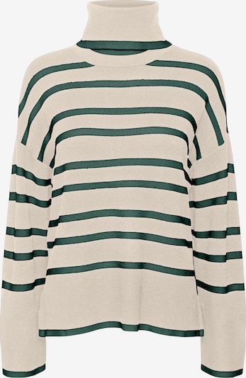 VERO MODA Sweater 'SABA' in XS in Beige / Green, Item view