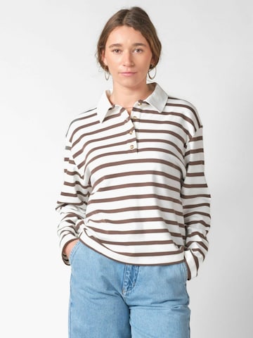 Klitmøller Top ' Anny ' in Beige: front