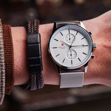 Bracelet Sem Lewis en marron