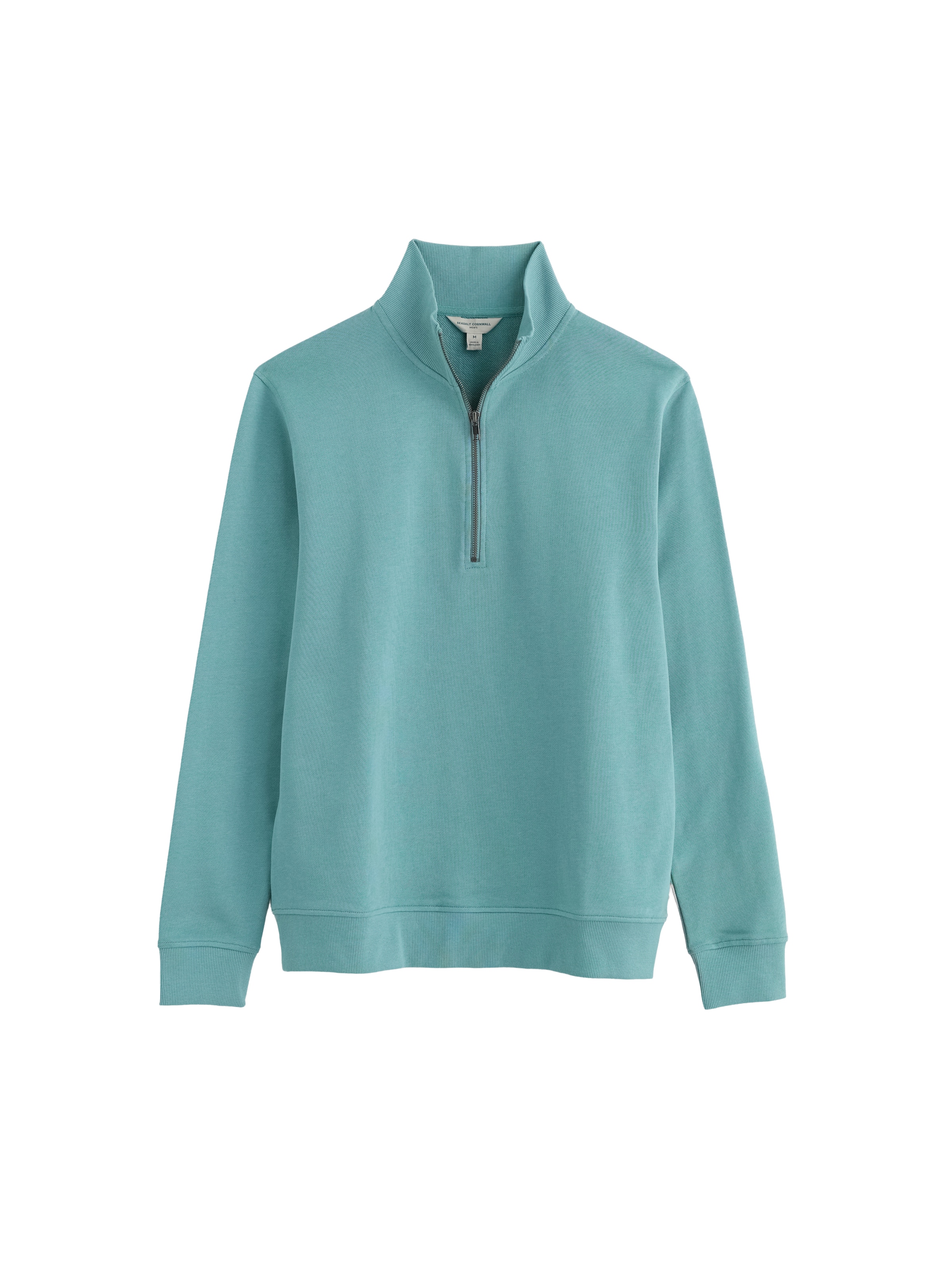 Seasalt Cornwall Sweatshirt 'Wood Moss' in Blue: front