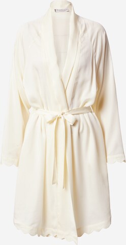 Underprotection Dressing Gown 'Jane' in Beige: front