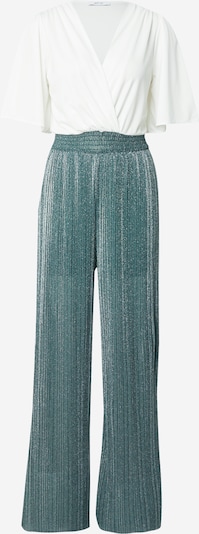 ABOUT YOU Jumpsuit 'Josy' en verde oscuro / blanco, Vista del producto