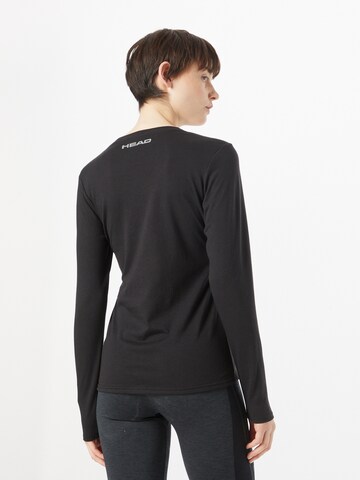 HEAD Performance Shirt 'LINDA' in Black