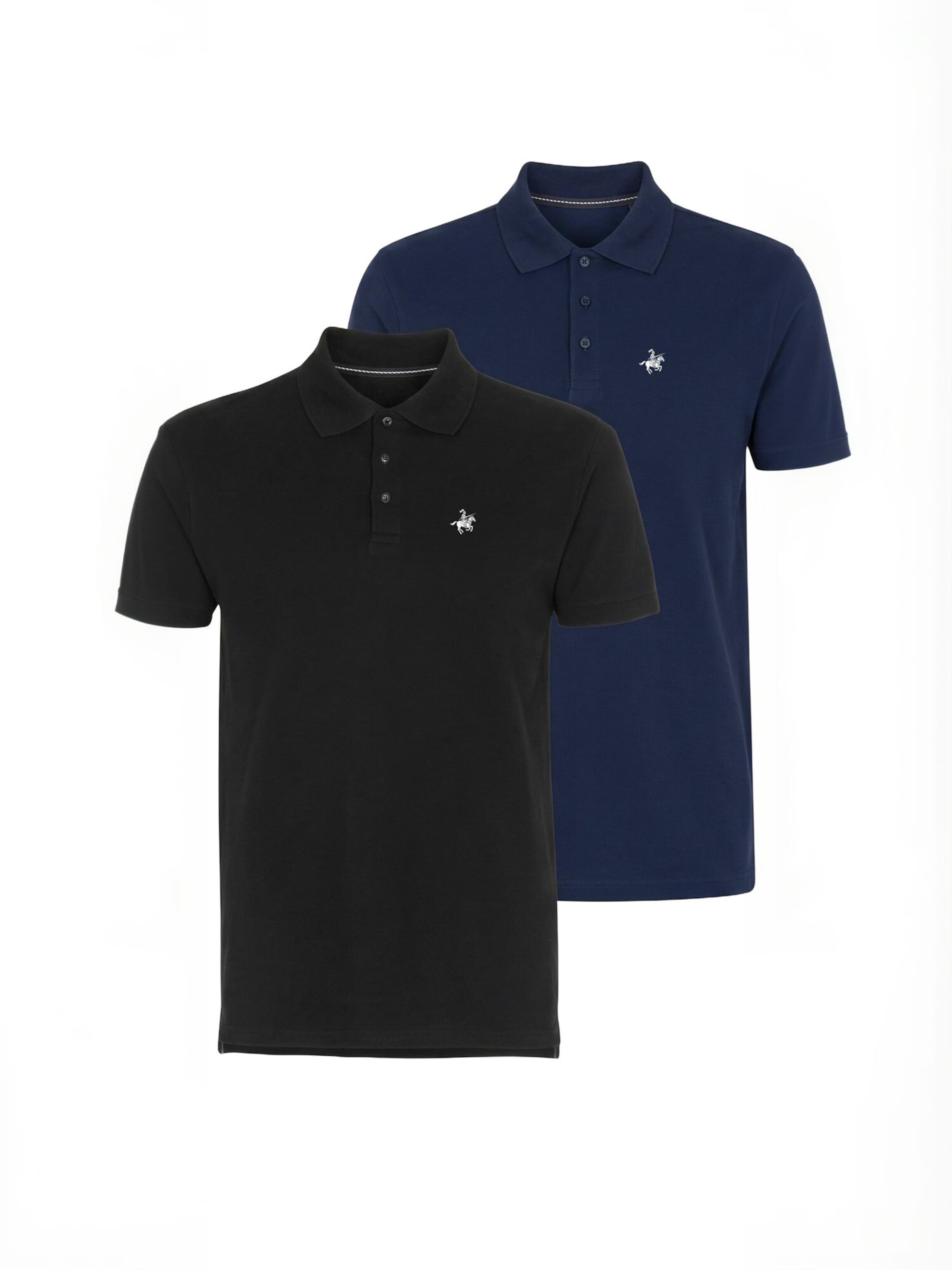TEESHOPPEN - Ajuste regular Camisa ' Classic ' en azul: frente
