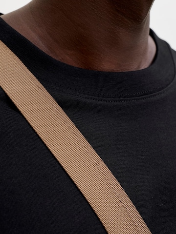 JACK & JONES Tricot 'Biarritz' in Zwart