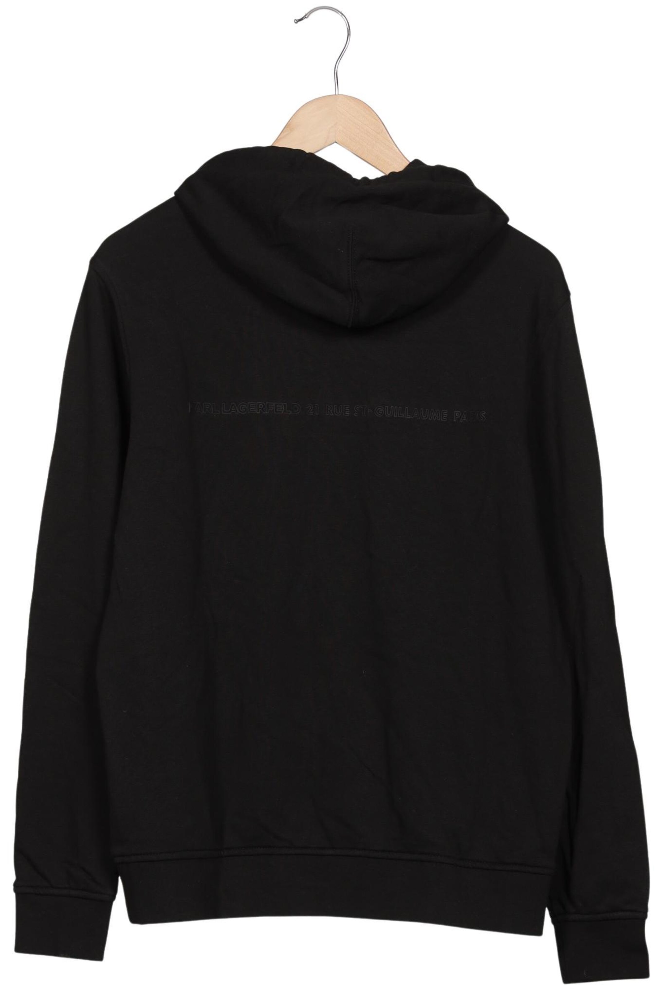 Karl Lagerfeld Kapuzenpullover M in Schwarz