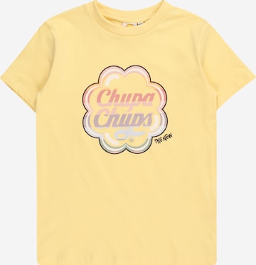 The New Tričko 'CHUPA CHUPS' – žlutá: přední strana