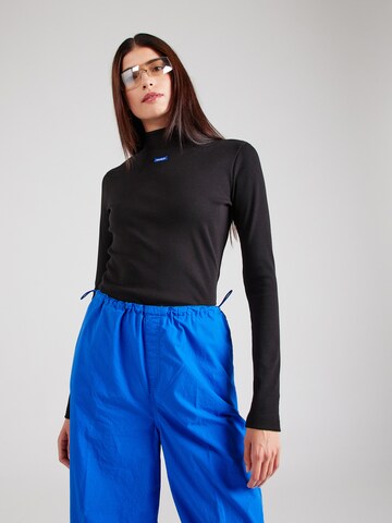 HUGOMajica 'Easy' - crna boja: prednji dio