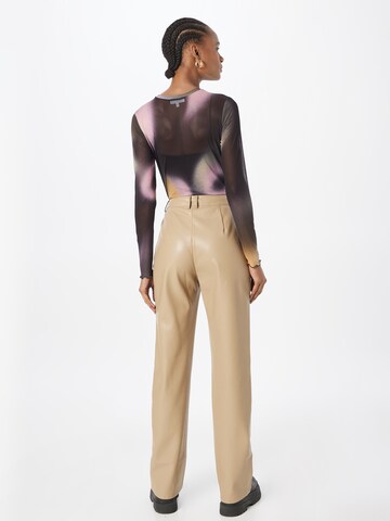 Nasty Gal Regular Trousers in Beige