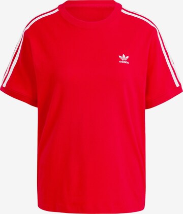 ADIDAS ORIGINALS Shirt in Red: front