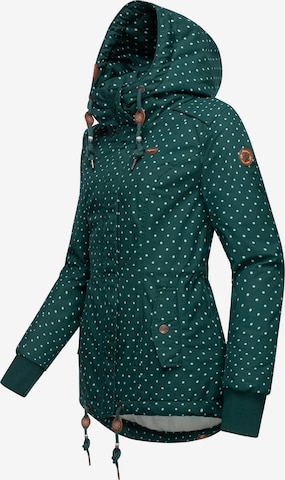 Ragwear Winter Jacket 'Danka' in Green